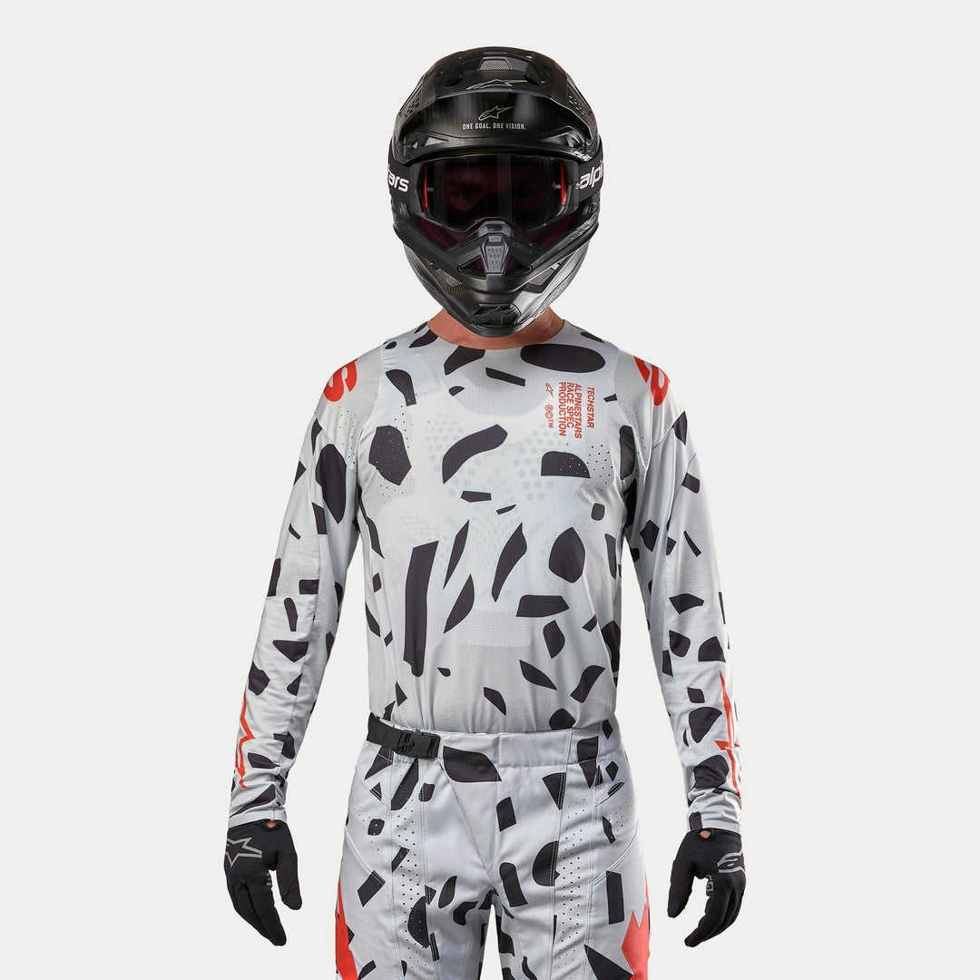 Maglia Alpinestars Techstar Rantera - Grigio Camo