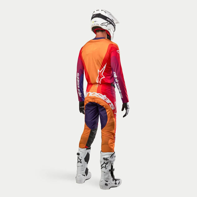 Alpinestars Techstar Pneuma Jersey - Purple Orange Blue