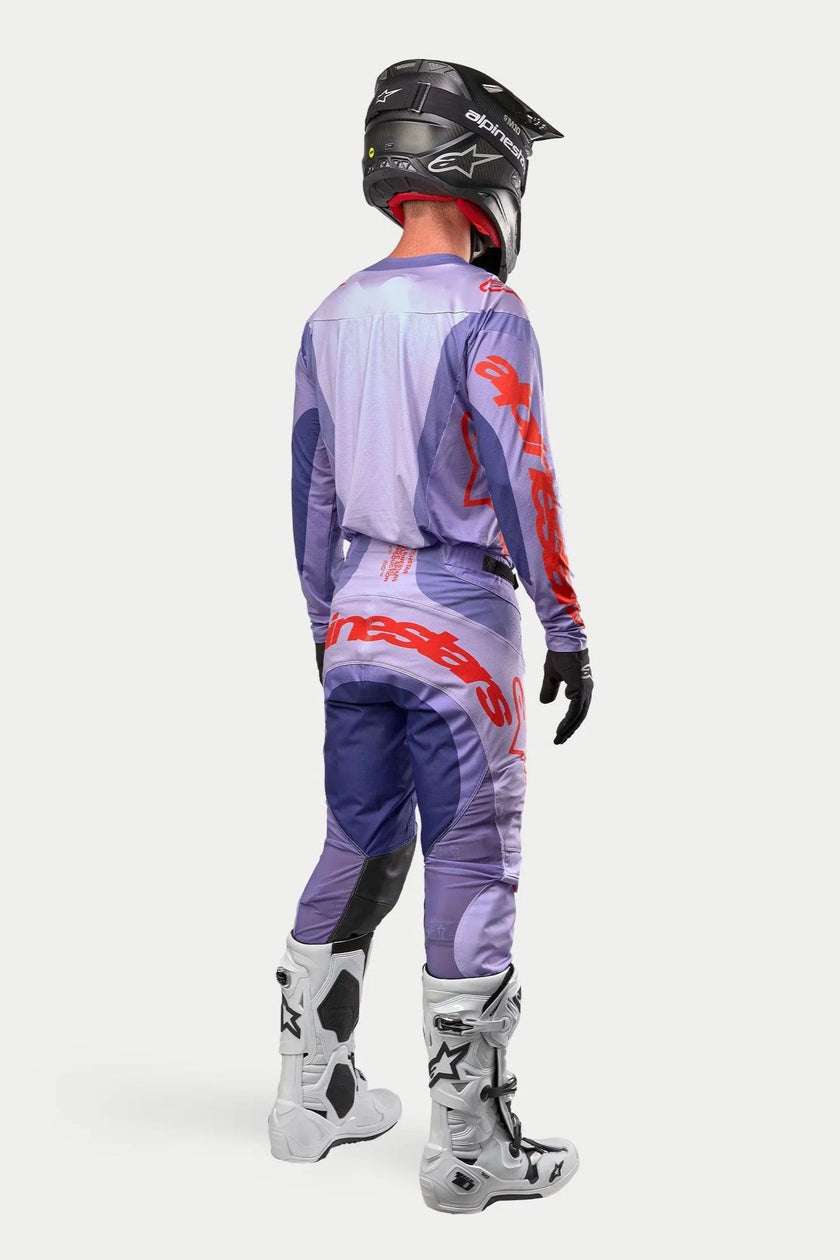 Alpinestars Techstar Ocuri Jersey - Purple Hot Orange