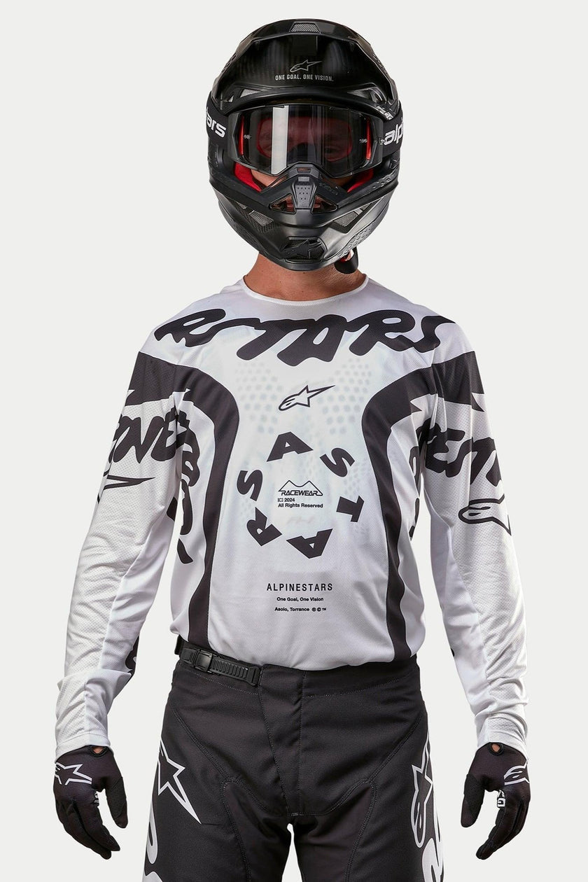 Alpinestars Racer Hana Jersey - White Black