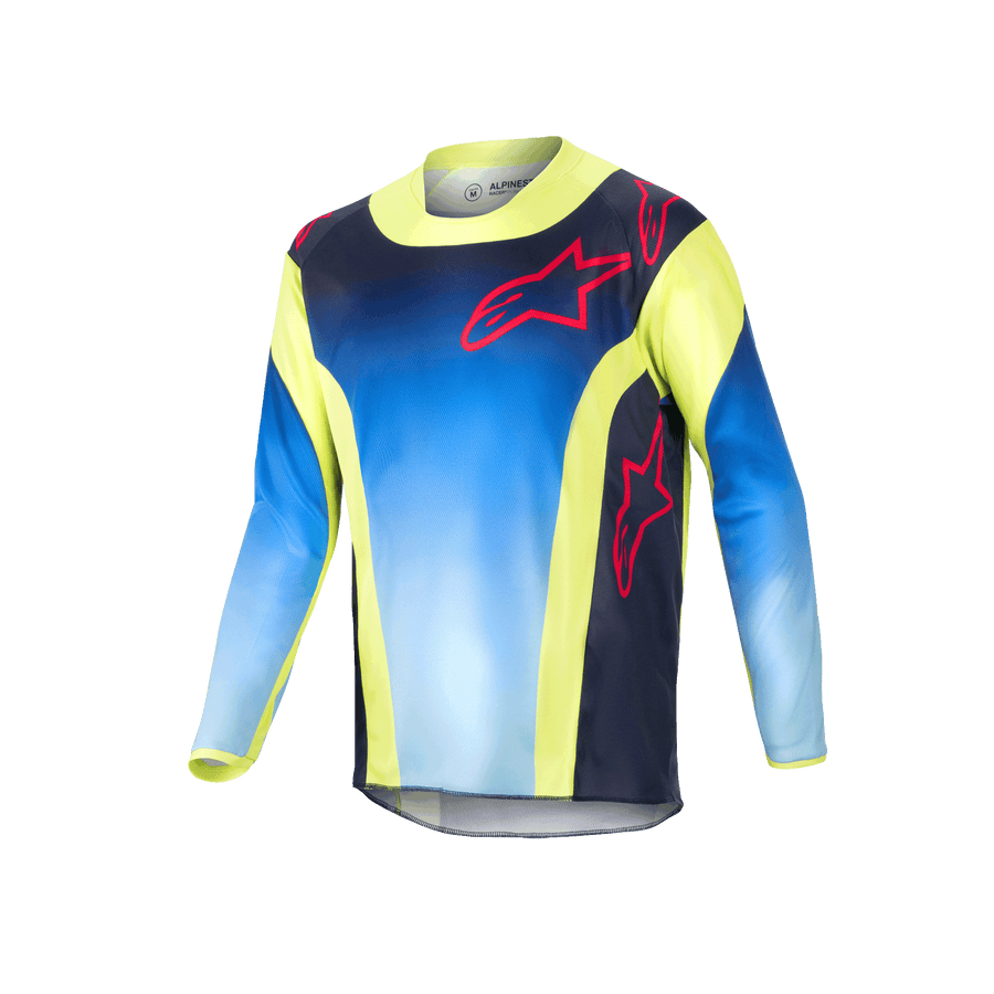 Maglia Alpinestars Racer Hoen Ragazzo - Giallo Fluo