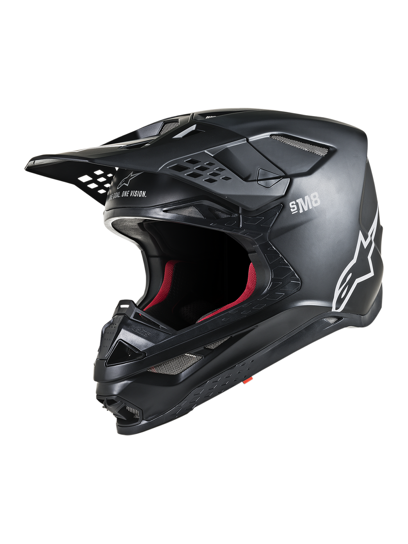Alpinestars S-M8 Solid Helmet - Matte Black