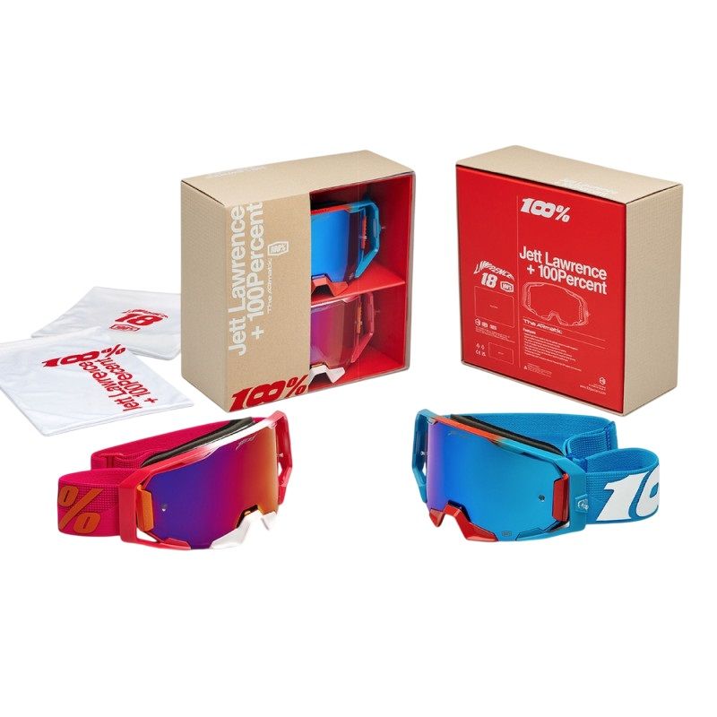 2 Pack 100% ARmatic Jett Lawrence Limited Edition Masks