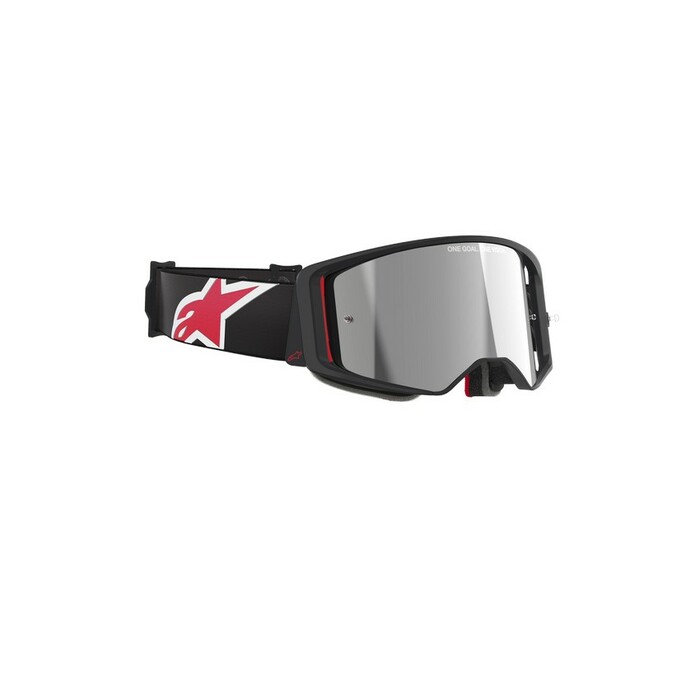 Alpinestars Supertech Corp Goggles - Black Silver Mirror