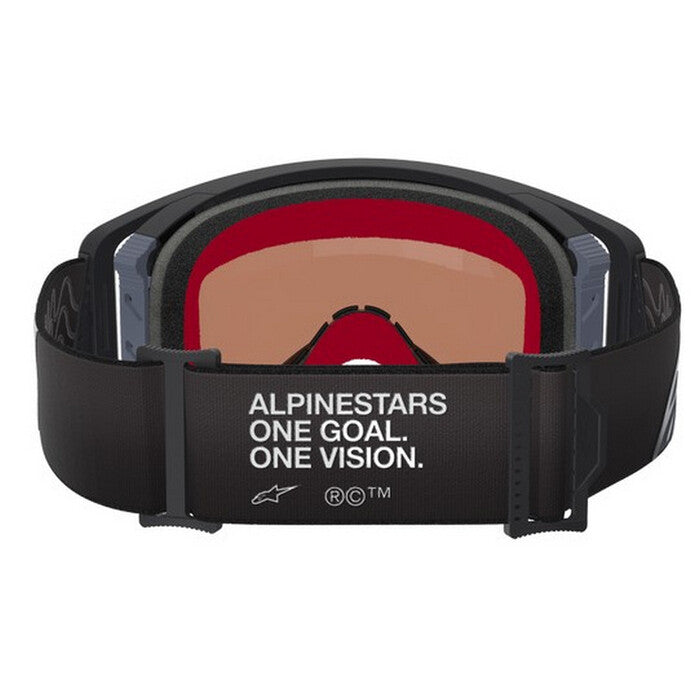 Alpinestars Supertech Corp Goggles - Black Grey Silver Mirror