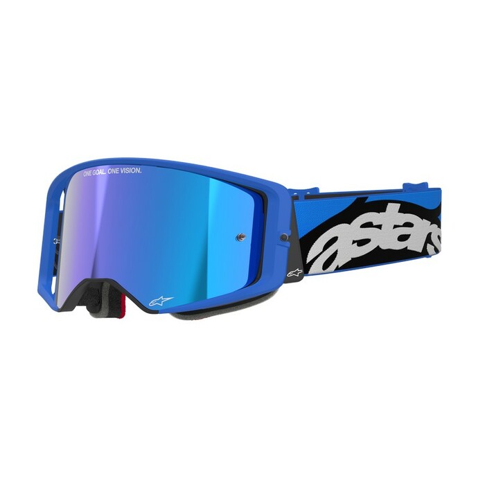 Alpinestars Supertech Stream Goggles - Mirror Blue