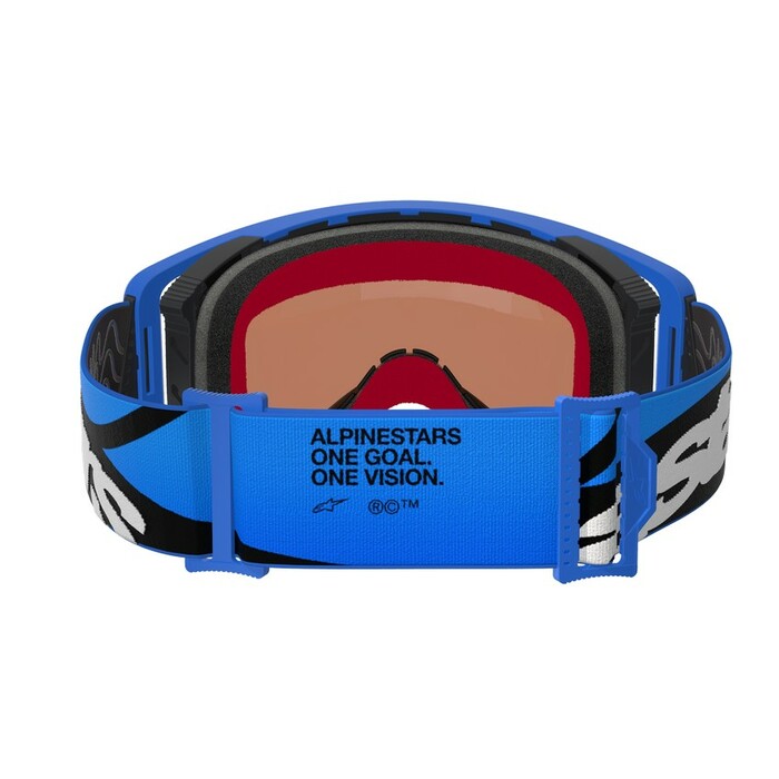 Alpinestars Supertech Stream Goggles - Mirror Blue