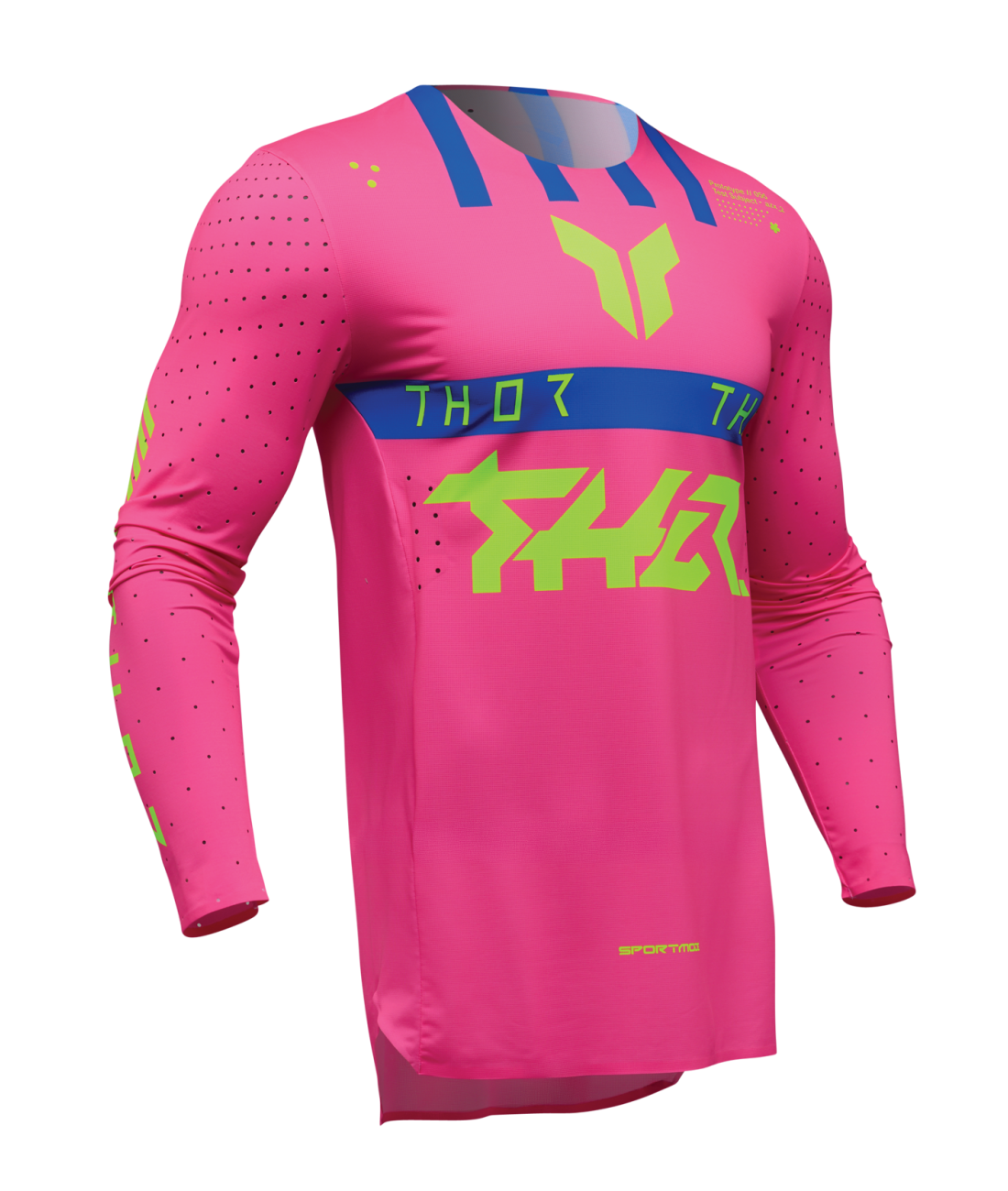 Thor Sport Mode Flite Jersey - Neon Pink / Blue