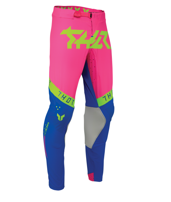 Thor Sport Mode Flite Pants - Neon Pink / Blue