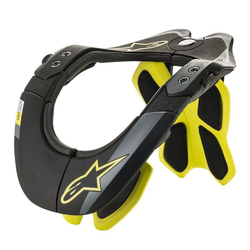 Alpinestars BNS Tech 2 Collar - Black Yellow