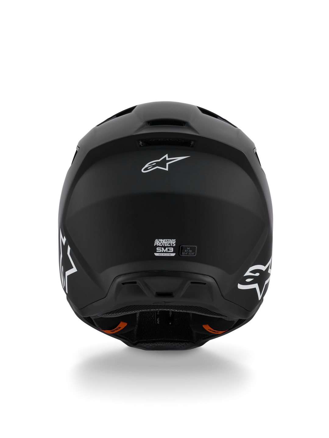 Alpinestars S-M3 SOLID Helmet - Matt Black