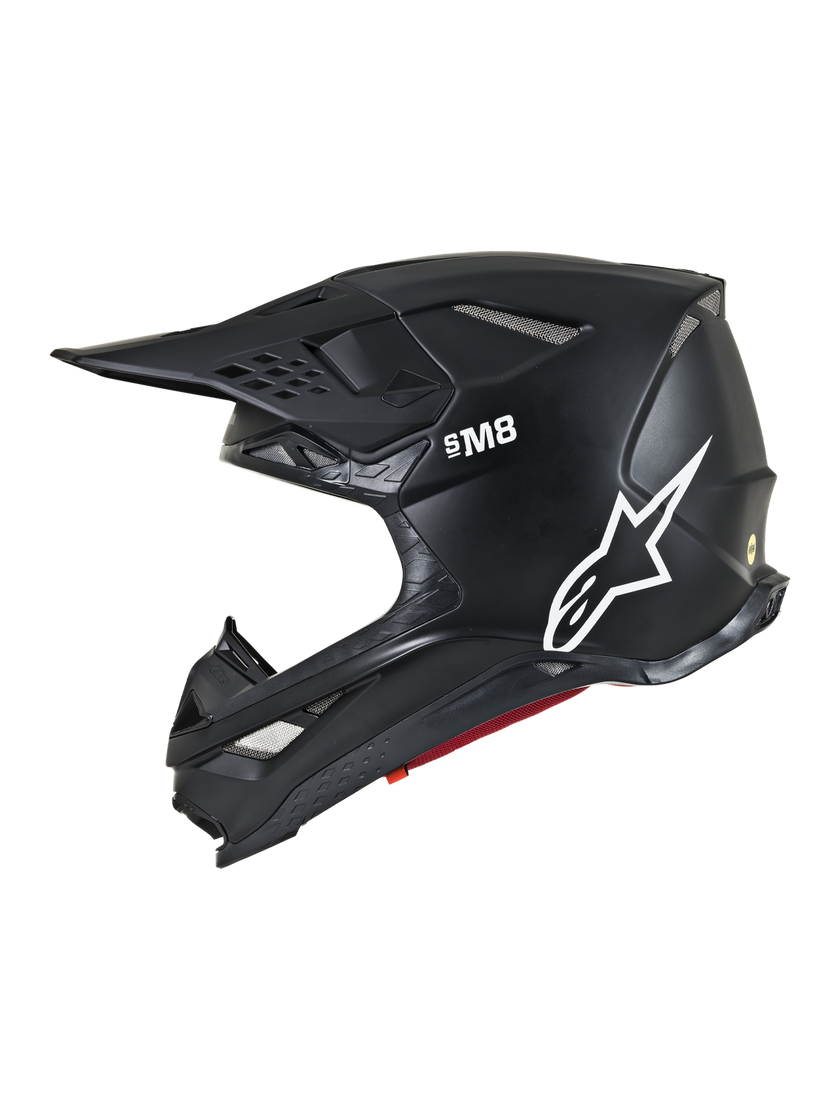 Alpinestars S-M8 Solid Helmet - Matte Black