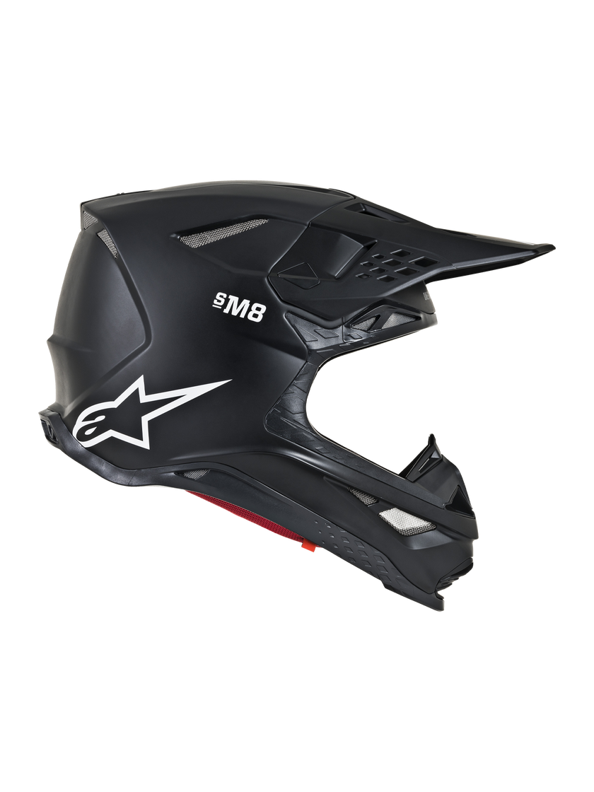 Alpinestars S-M8 Solid Helmet - Matte Black