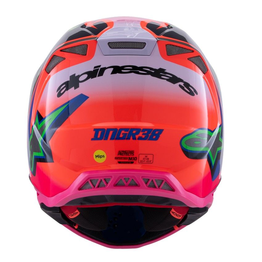 Alpinestars Supertech S-M10 Deegan Monster helmet