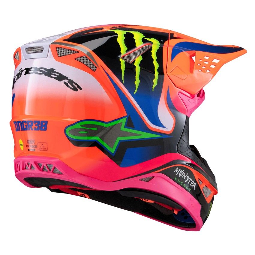 Alpinestars Supertech S-M10 Deegan Monster helmet