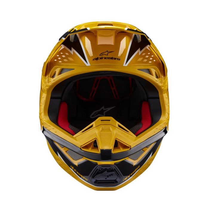 Alpinestars S-M10 Ampress Helmet - Black Yellow