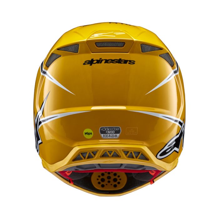 Alpinestars S-M10 Ampress Helmet - Black Yellow