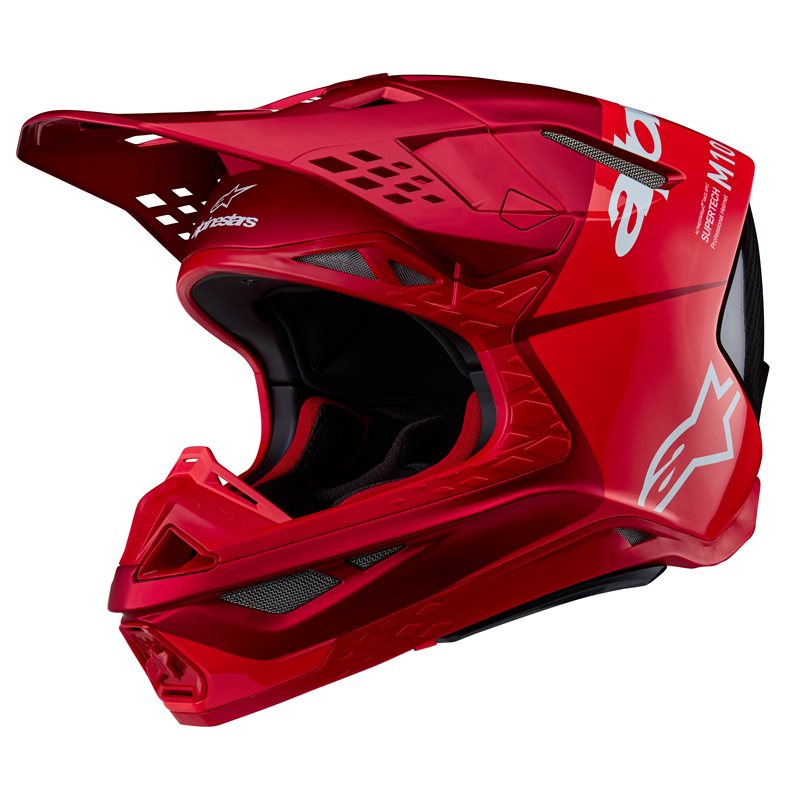 Alpinestars Supertech M10 Flood Helmet - Red