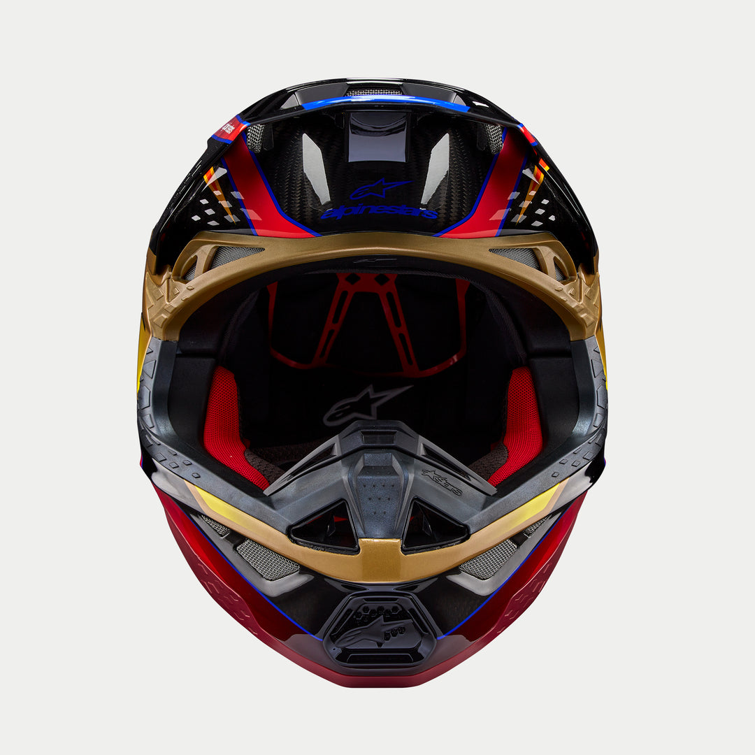 Alpinestars S-M10 ERA Helmet - Gold Red
