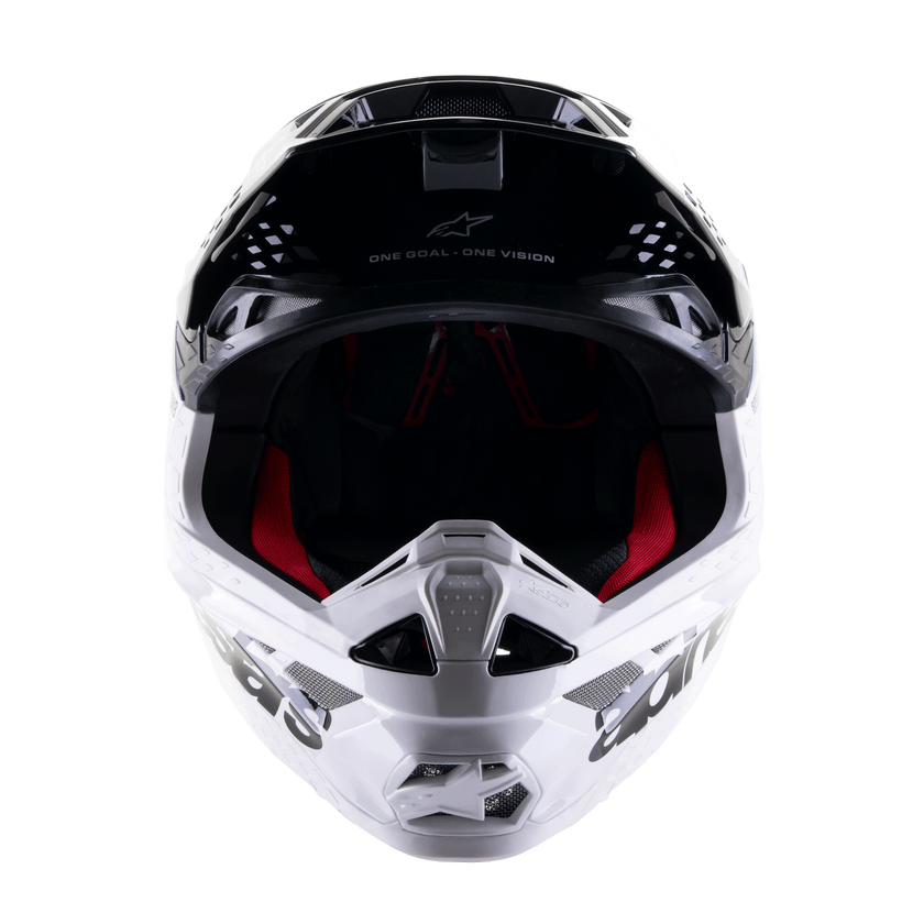 Casco Alpinestars S-M8 Radium 2 - Blu Bianco