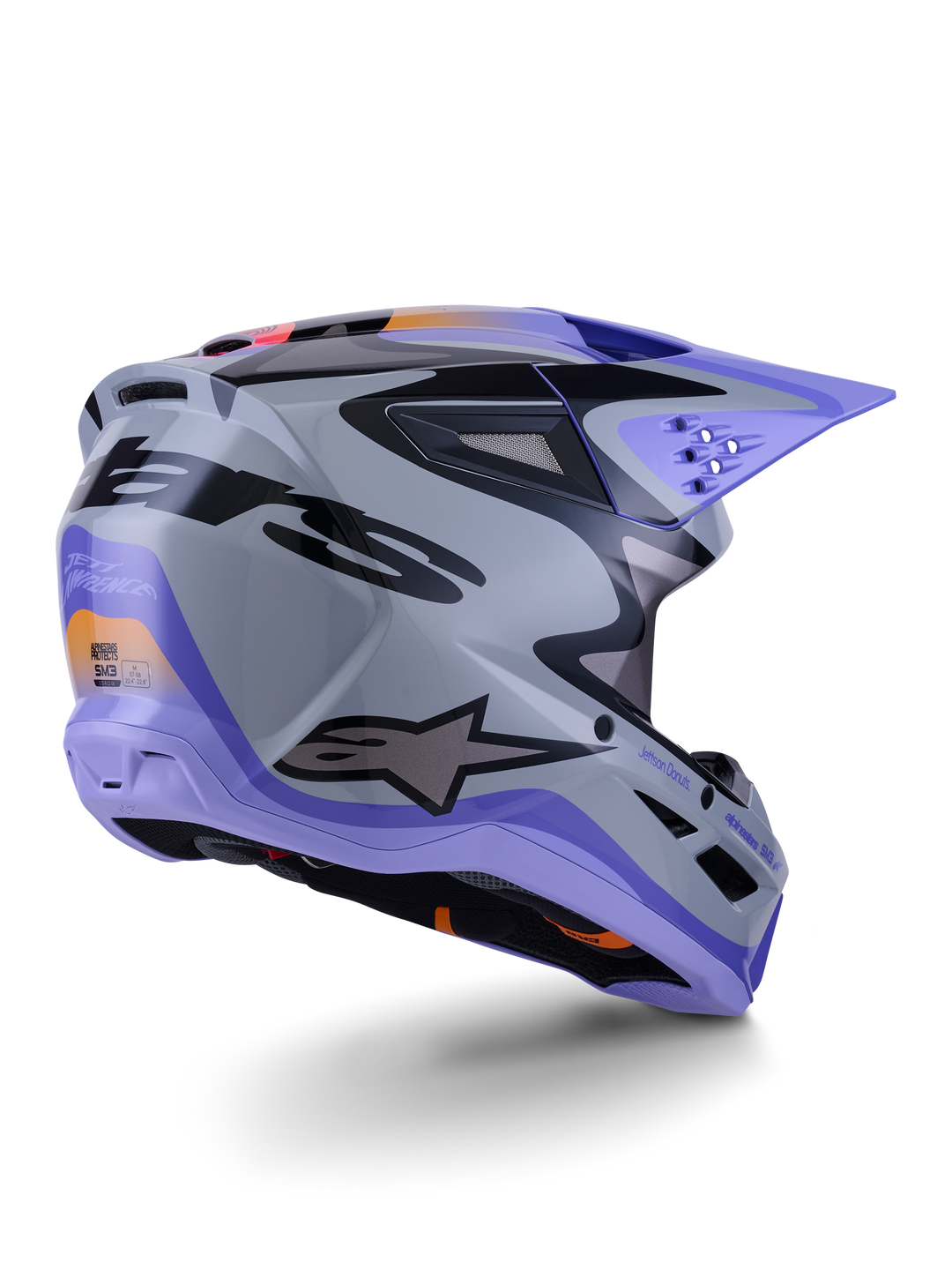 Alpinestars S-M3 JETTSON Helmet - Purple
