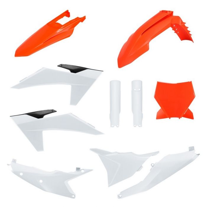 Kit plastiche KTM SX SXF XC XCF 23-24 - Arancio Bianco