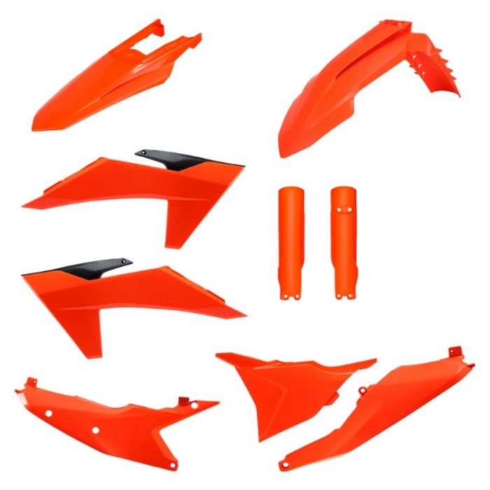 KTM EXC EXCF XC-W 24-25 plastic kit - Orange