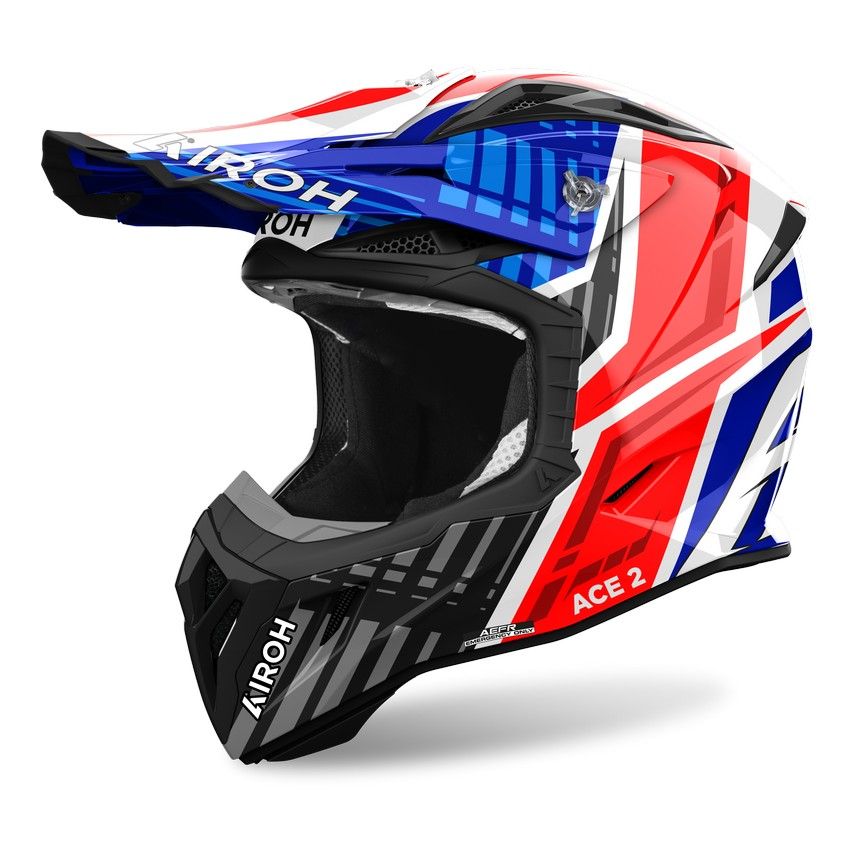 Airoh AVIATOR ACE 2 PROUD Helmet - Blue Red