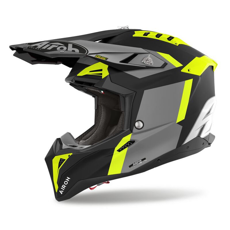 Airoh Aviator 3 GLORY Helmet - Yellow Matt