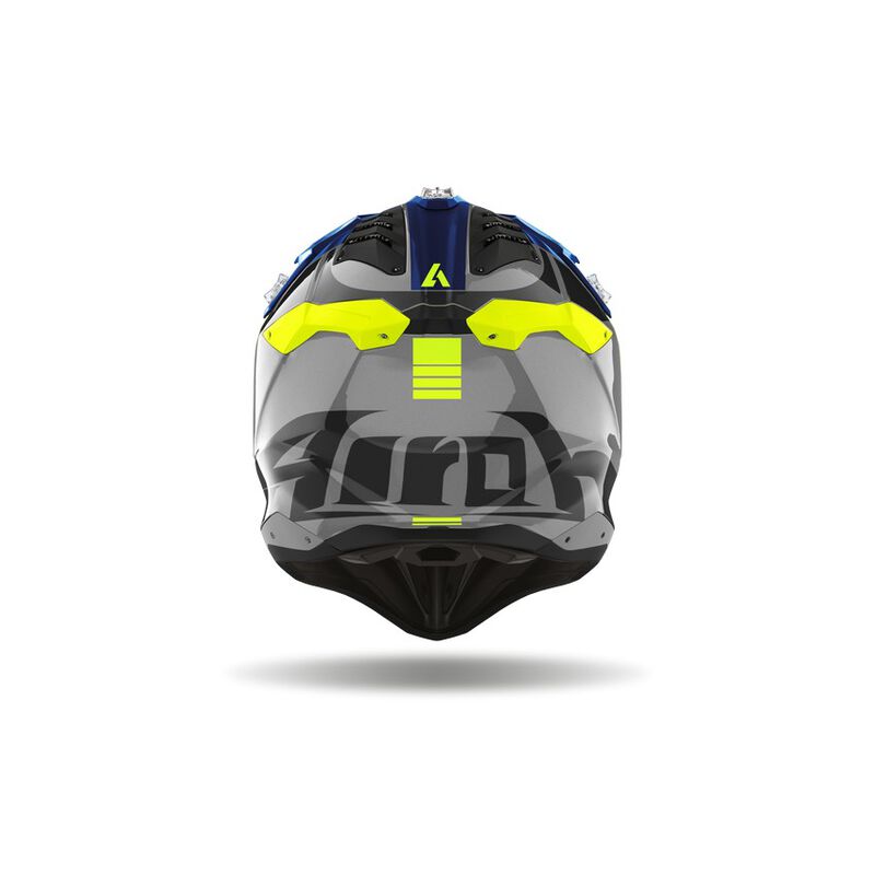 Airoh Aviator 3 PUSH Helmet - Blue Gloss