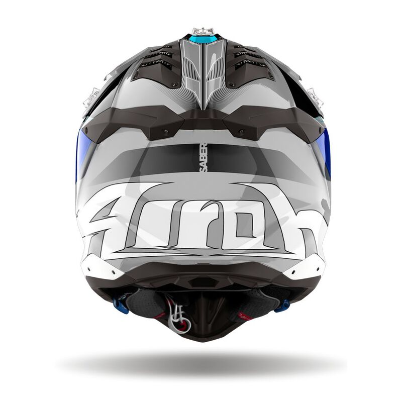 Airoh Aviator 3 SABER Helmet - Blue Gloss
