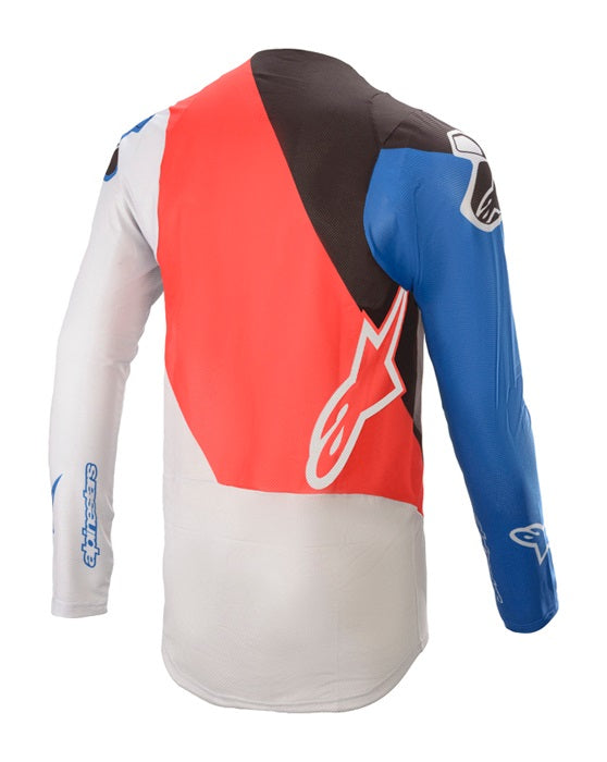Maglia Alpinestars Supertech BLAZE - Red Blue