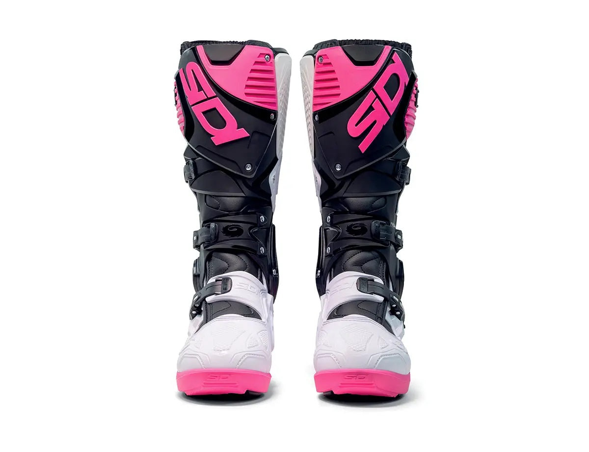 Sidi Crossfire 3 SRS Boots - White Black Pink