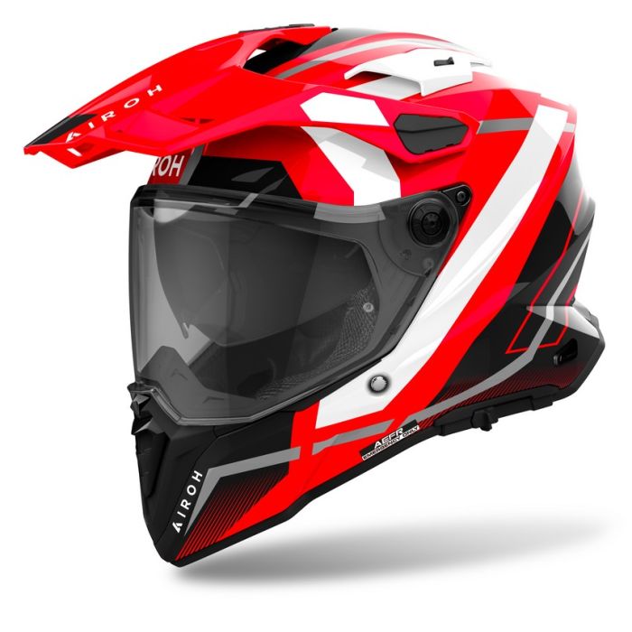Airoh COMMANDER 2 MAVICK helmet - Red Gloss