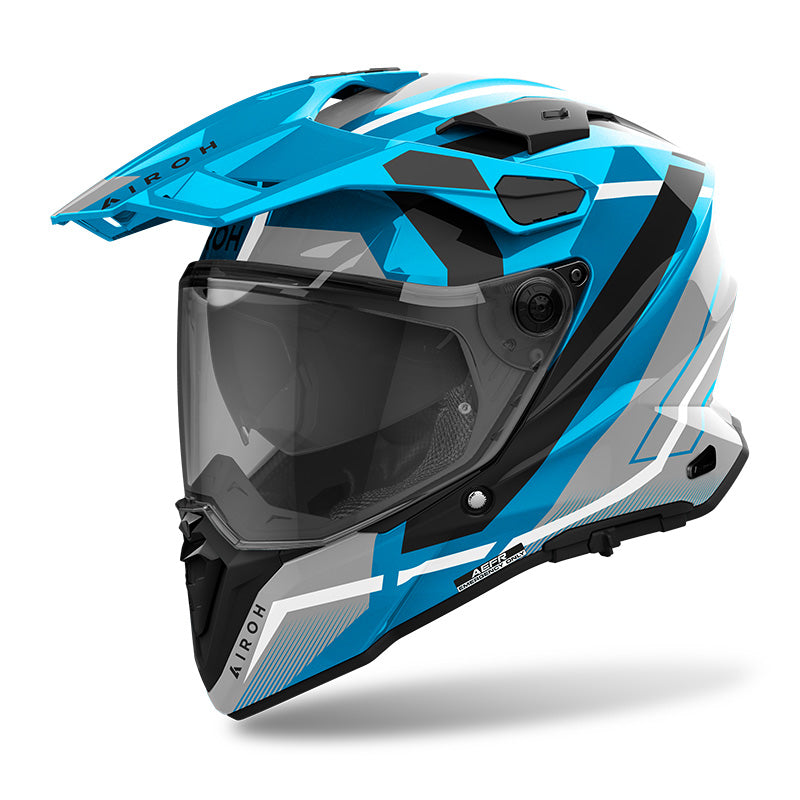 Airoh COMMANDER 2 MAVICK helmet - Cerulean Blue