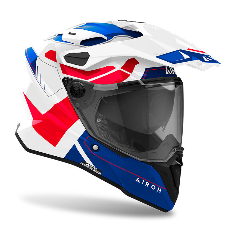 Airoh COMMANDER 2 REVEAL Helmet - Red Blue