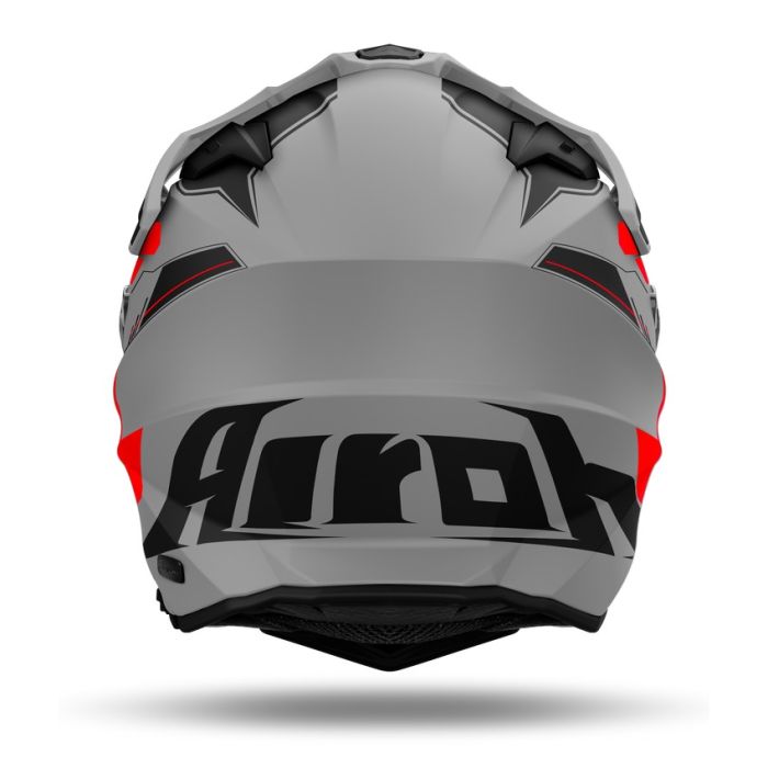 Casco Airoh COMMANDER 2 REVEAL - Rosso Fluo Opaco