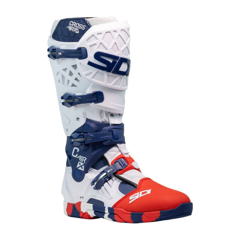 Sidi Crossair X Boots - White Blue Red