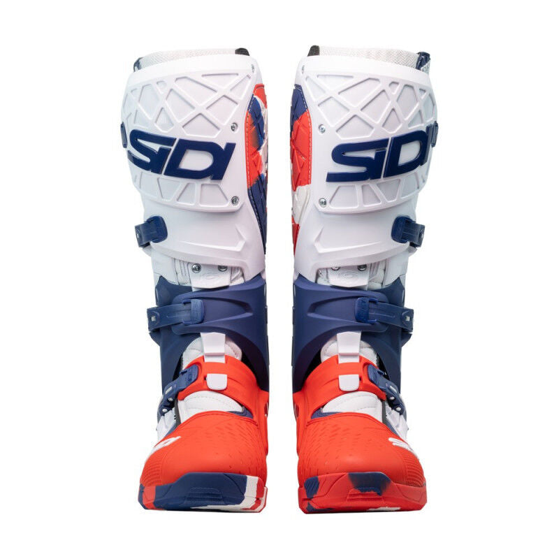 Sidi Crossair X Boots - White Blue Red