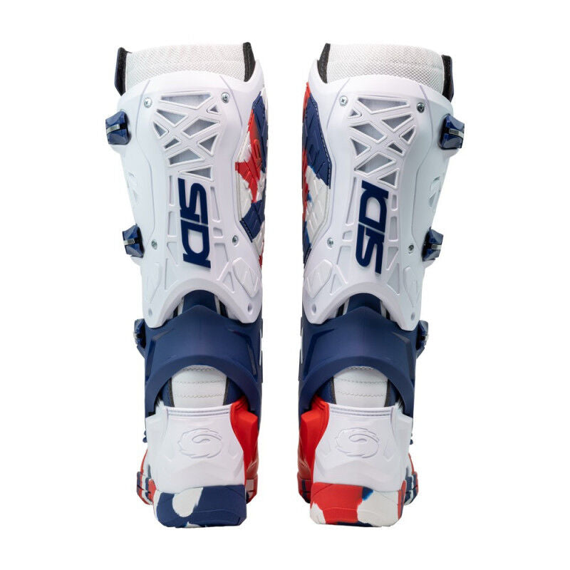 Sidi Crossair X Boots - White Blue Red