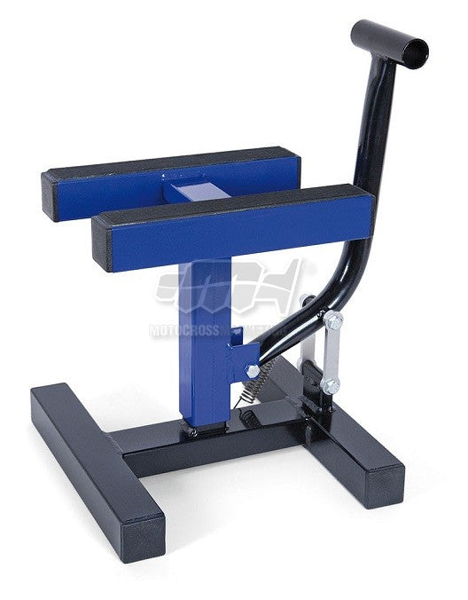 Cavalletto alzamoto a pedale - Blu