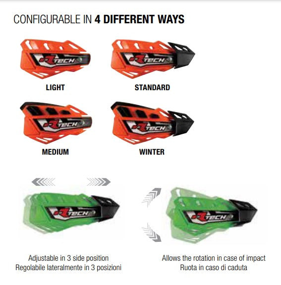 Rtech FLX handguards - Orange