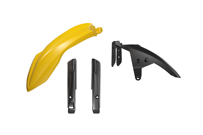 T7 Revolution Front Fender and Fork Protector Kit - Yellow