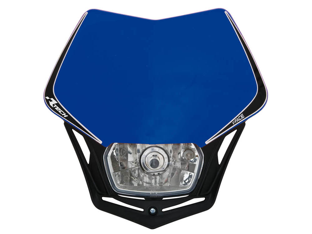 Racetech V-Face Mask - Blue