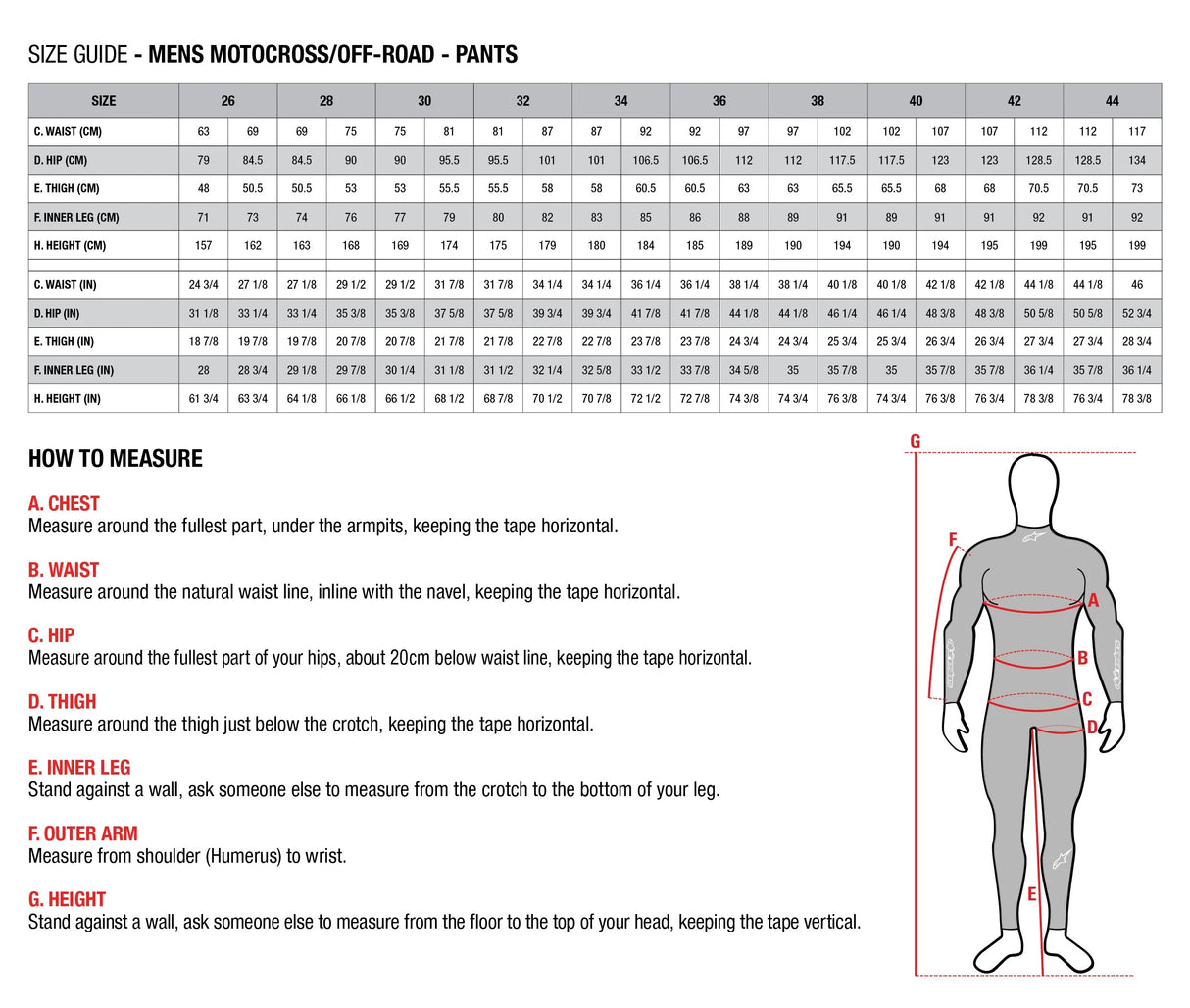 Alpinestars Fluid Narin suit - Mars Red