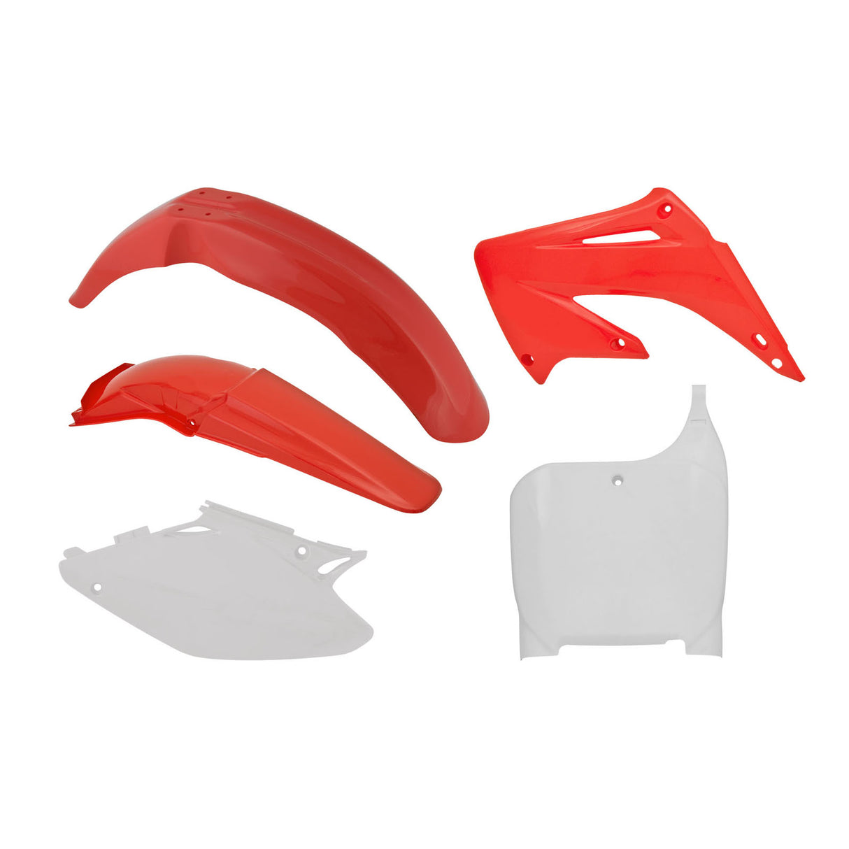 Kit plastiche Honda CR 125-250 2002-2003 - Rosso Bianco