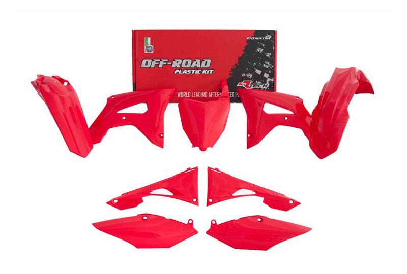 Kit plastiche Honda CRF 250 2019-2021 - CRF 450 2019-2020 - Rosso