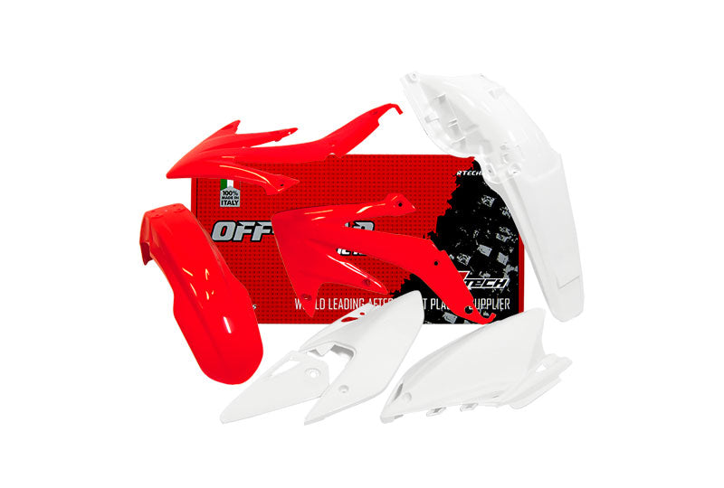 Kit plastiche Honda CRFX 450 2008-2017 - Rosso Bianco
