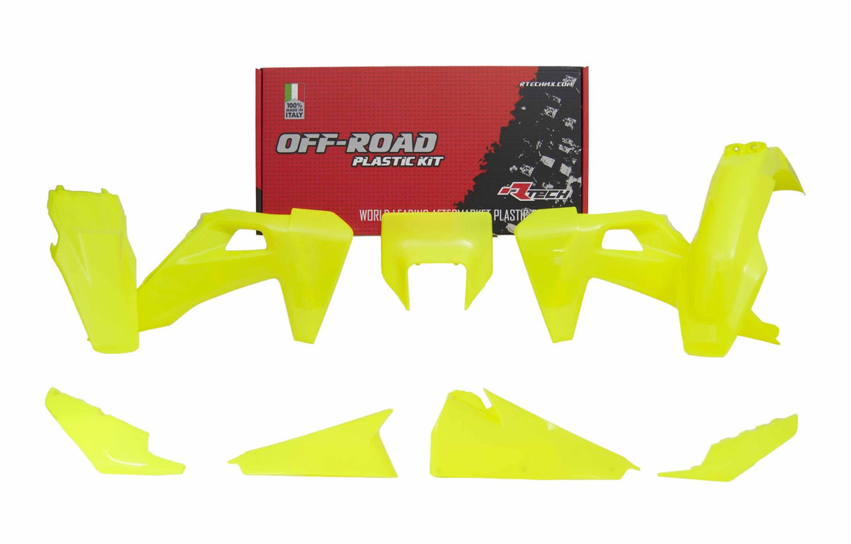Kit plastiche Husqvarna TE / FE 2020-2023 - Giallo Fluo