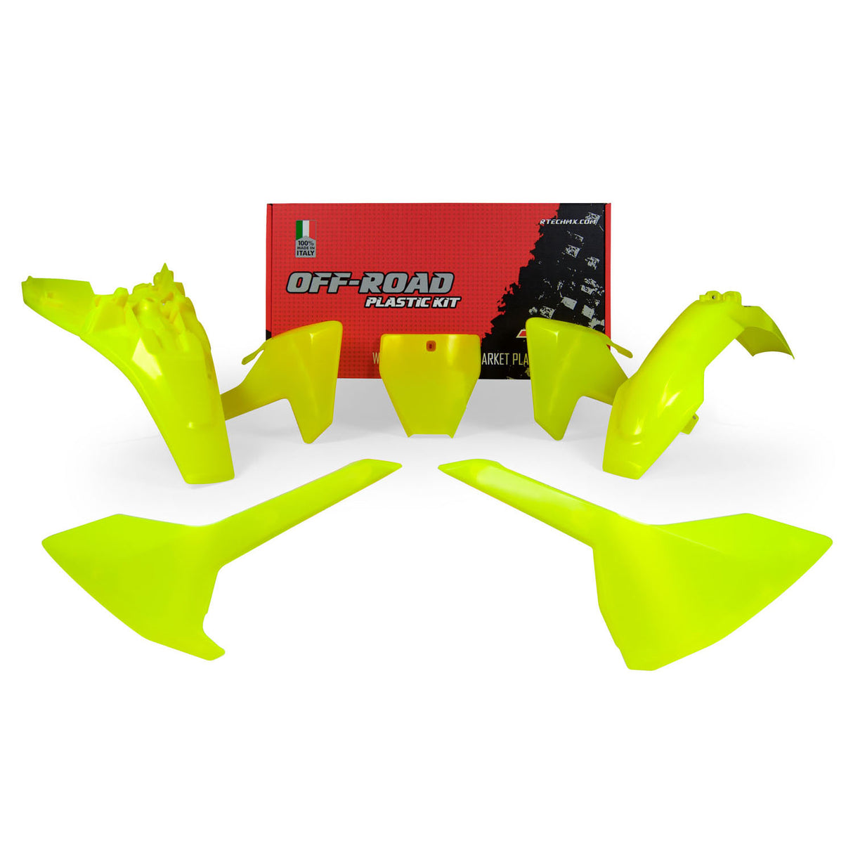 Kit plastiche Husqvarna TC 85 2018-2024 - Giallo Fluo